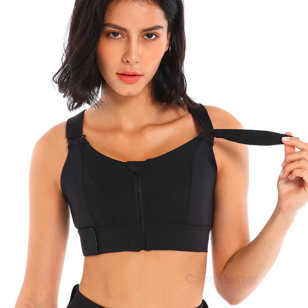 Haut de fitness d'entraînement réglable à soutien maximal - JettaBra - Image 12