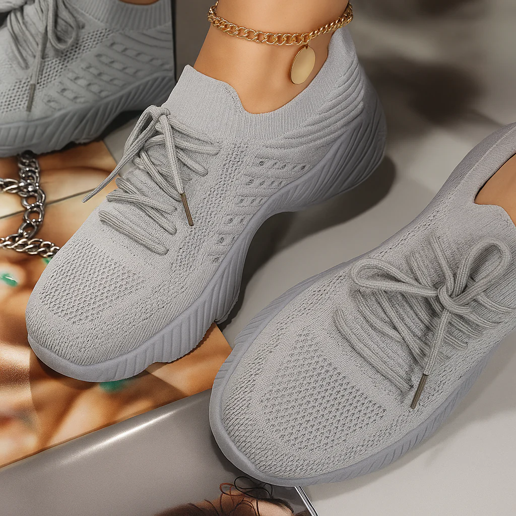 Jetta Baskets RespiraFlex – Maille Aérée à Lacets, Semelle EVA - Image 5