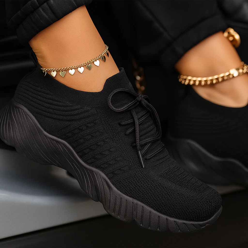 Jetta Baskets RespiraFlex – Maille Aérée à Lacets, Semelle EVA - Image 6