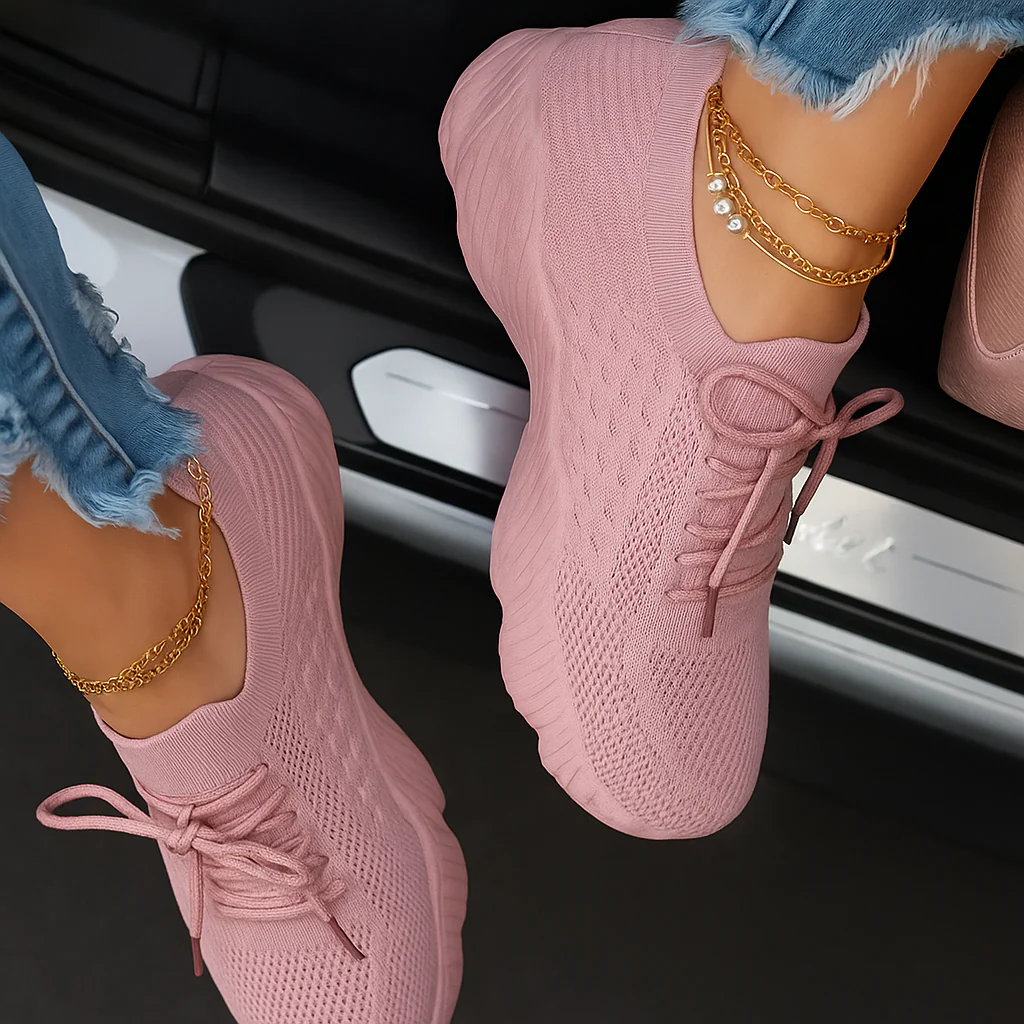 Jetta Baskets RespiraFlex – Maille Aérée à Lacets, Semelle EVA - Image 8