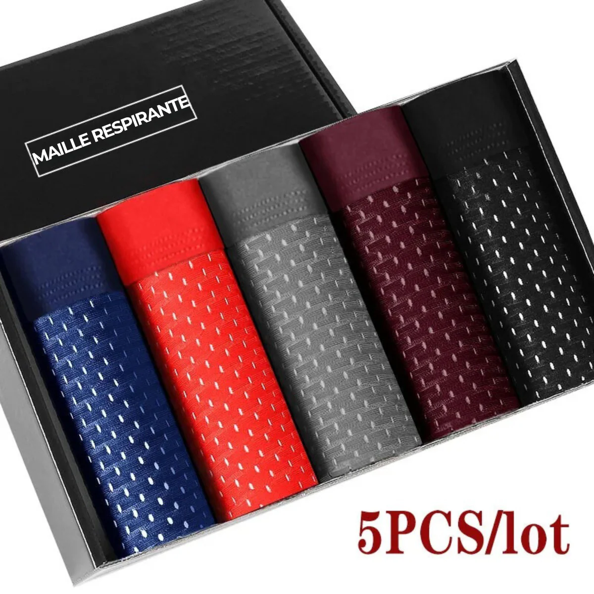 Jetta - Kit de 10 Boxers en Fibre de Bambou [Payez 5, emportez 10] - Image 7